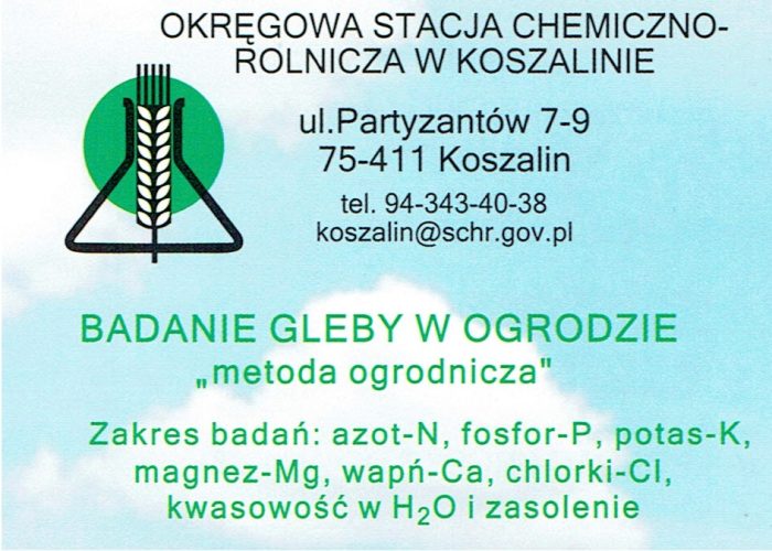 Ulotka opisująca kiedy i jak pobierać próbki sadownicze i ogrodnicze.